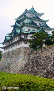 名古屋城始建於1612年，大部份建築於1945的空襲中被燒毀，1950年代後期重建。（攝影：陳陽暮月）